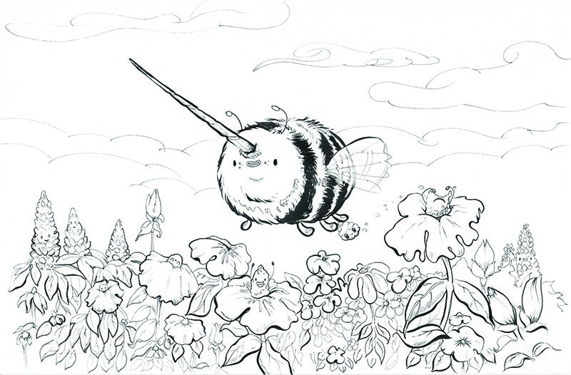 Can it Narwhal? PDF Colouring Book