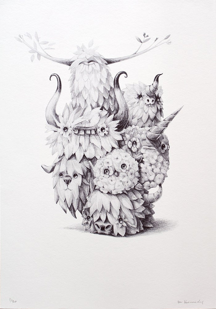 Leafy Critter Stack Limited Edition Print