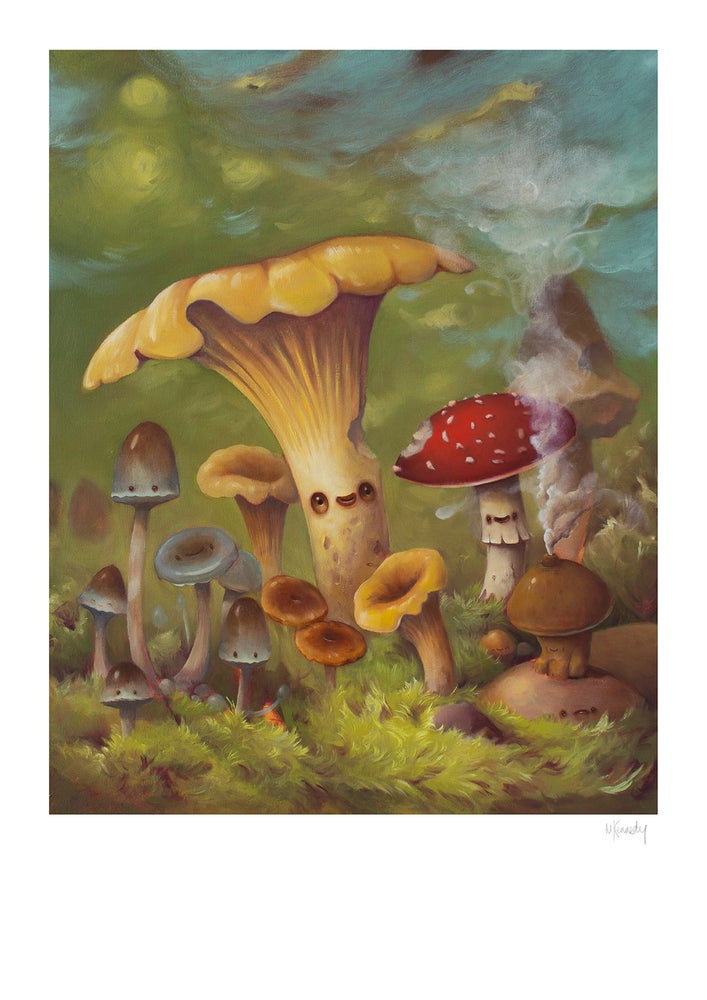 Shroomland Fine Art Print