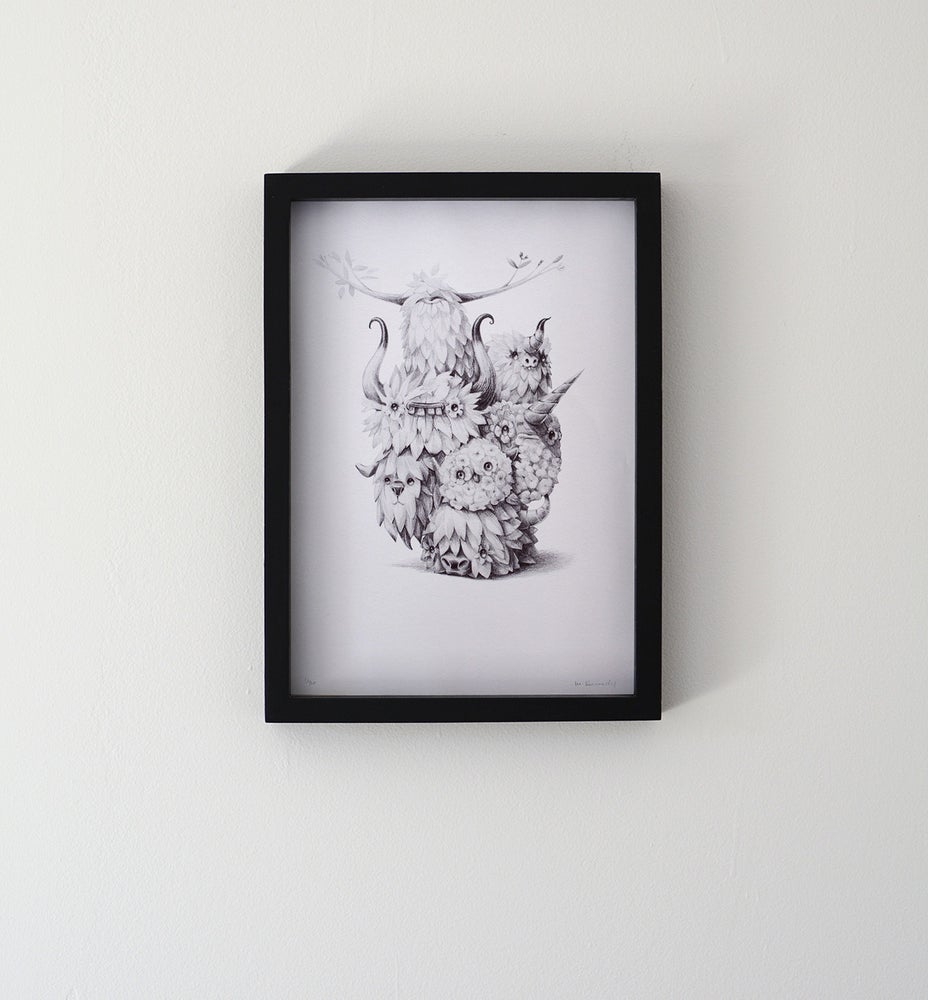 Leafy Critter Stack Limited Edition Print