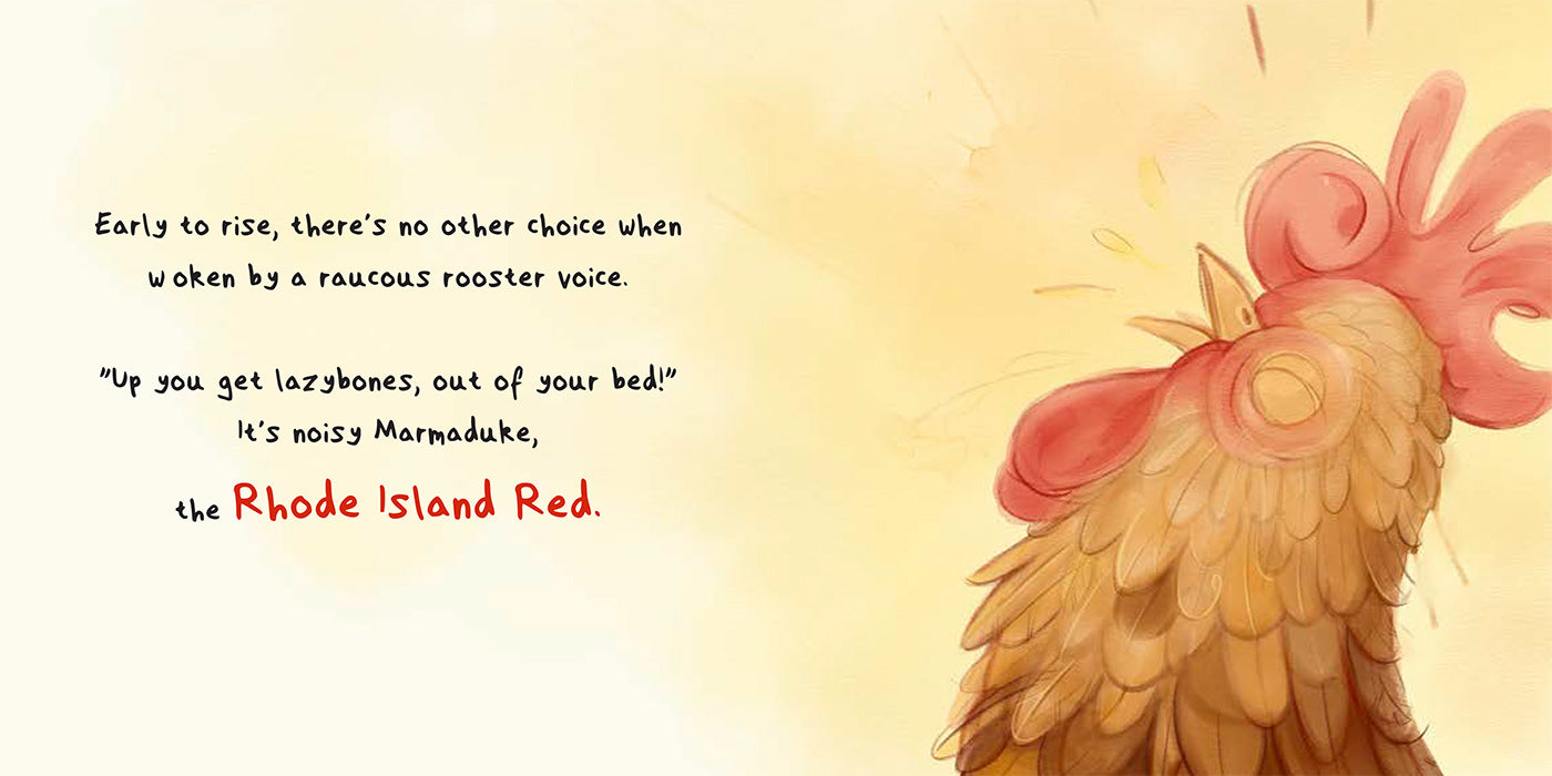 Marmaduke the Rhode Island Red Children's Book