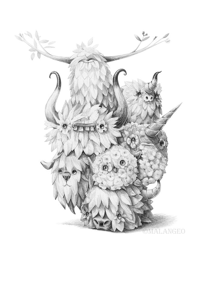 Leafy Critters & Teefy Skullz Twin Print Pack!