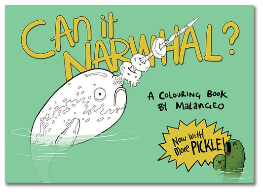 Can it Narwhal? PDF Colouring Book