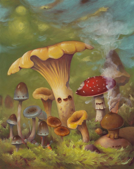 Shroomland Fine Art Print